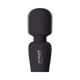 Wanachi Body Recharger Rechargeable Silicone Wand Vibrator Black