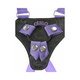 Dillio Adjustable 7 inches Strap-On Suspender Harness Set Purple