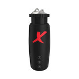 PDX Elite Moto-Bator Thrusting Suction Masturbator Clear/Black
