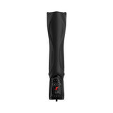 PDX Elite Vibrating Roto-Teazer Rotating Masturbator Black