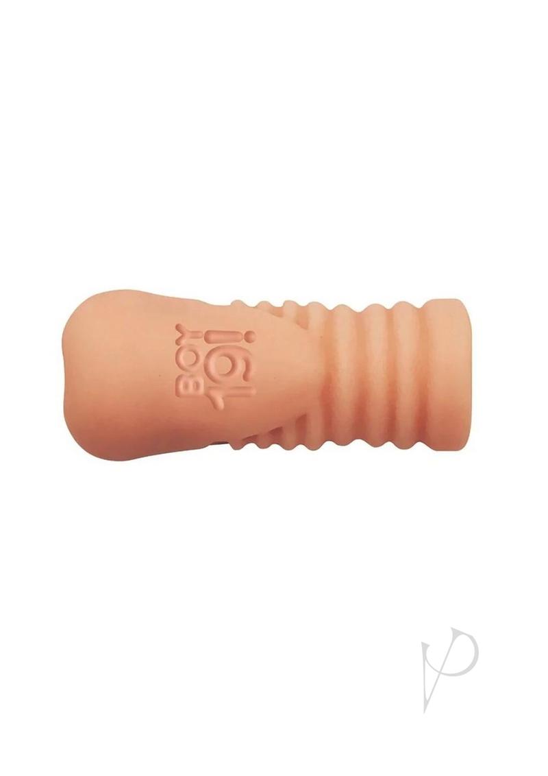 Boy 19 Teen Twink Anal Stroker Chad Piper Ivory lifelike anal masturbator with textured sleeve