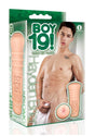 Boy 19 Teen Twink Stroker Hayden Brier packaging featuring textured stroker and model.