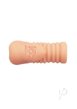 Boy 19 Teen Twink Stroker Hayden Brier realistic male masturbator with textured interior.