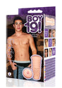 Boy 19 Teen Twink Stroker Eddie F packaging featuring a lifelike stroker and a model.