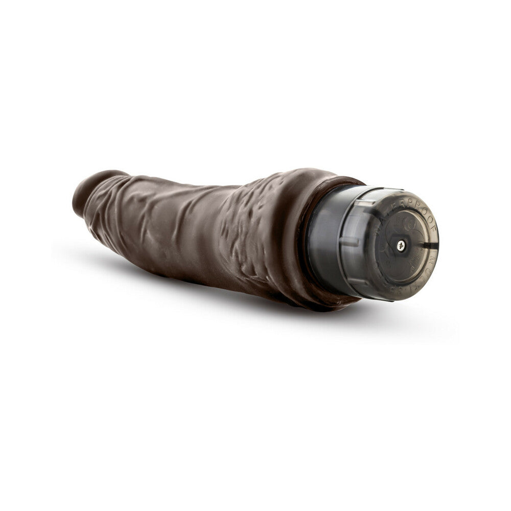 Dr. Skin Vibe 7 Realistic 8.5 inches Vibrating Dildo Brown