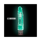 Blush Glow Dicks The Drop Realistic 8.5 inches Vibrating Dildo Pink
