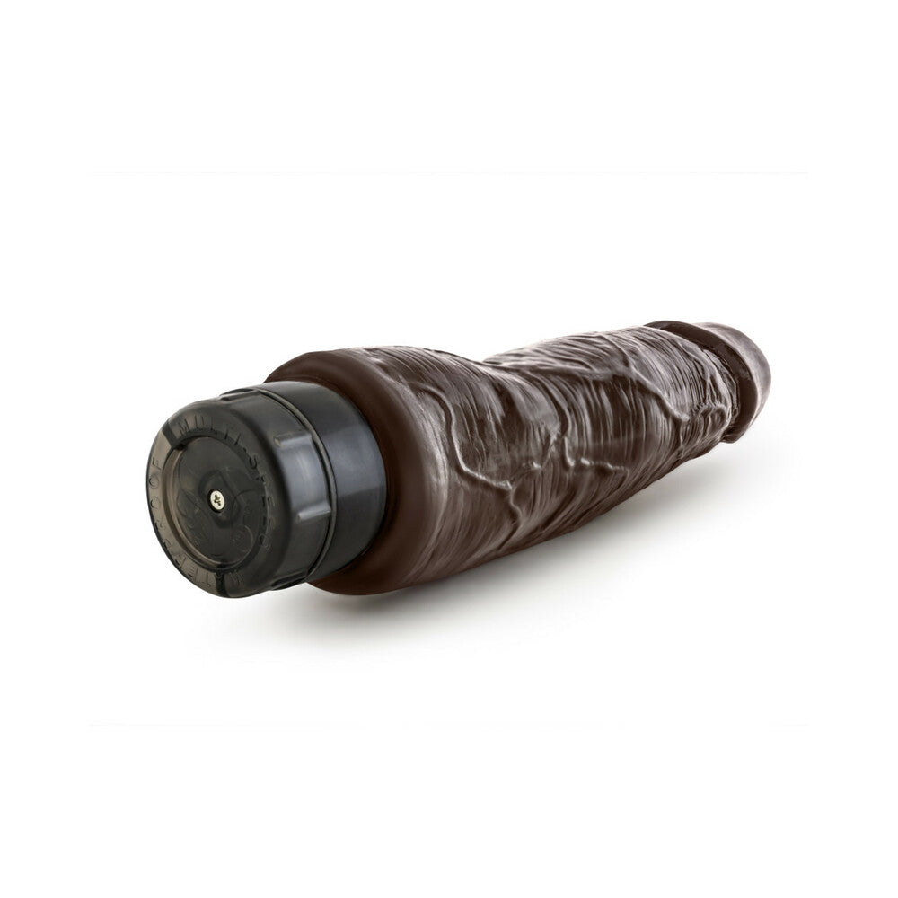 Dr. Skin Vibe 14 Realistic 8 inches Vibrating Dildo Brown