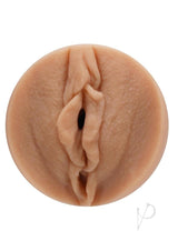 Main Squeeze Leo Leolulu Ultraskyn Masturbator Pussy Vanilla detailed view of the lifelike opening.