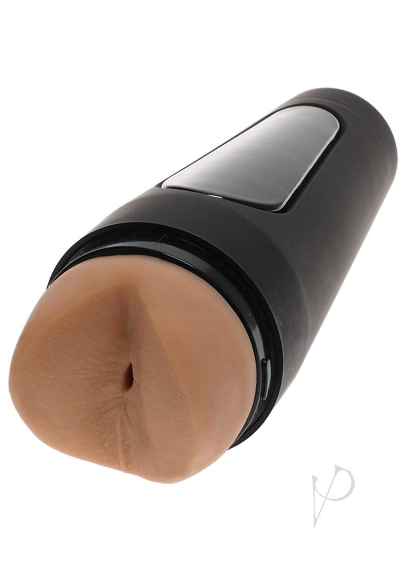 Man Squeeze Chad White Ultraskyn Masturbator Butt Vanilla with realistic texture and design.