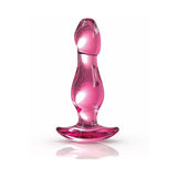 Icicles No. 73 Glass Anal Plug Pink