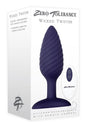 Zero Tolerance Wicked Twister Vibrating Butt Plug Purple packaging with remote control.