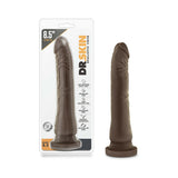 Dr. Skin Basic 8.5 inches Dildo Brown