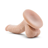 Dr. Skin Mini Realistic 4 inches Dildo with Balls Beige