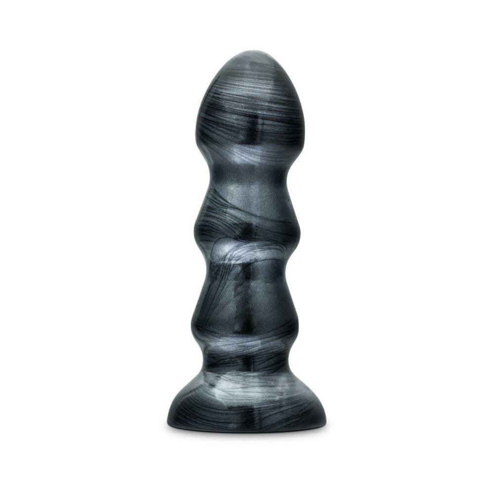 Blush Jet Black Jack 7 inches Anal Plug Carbon Metallic Black