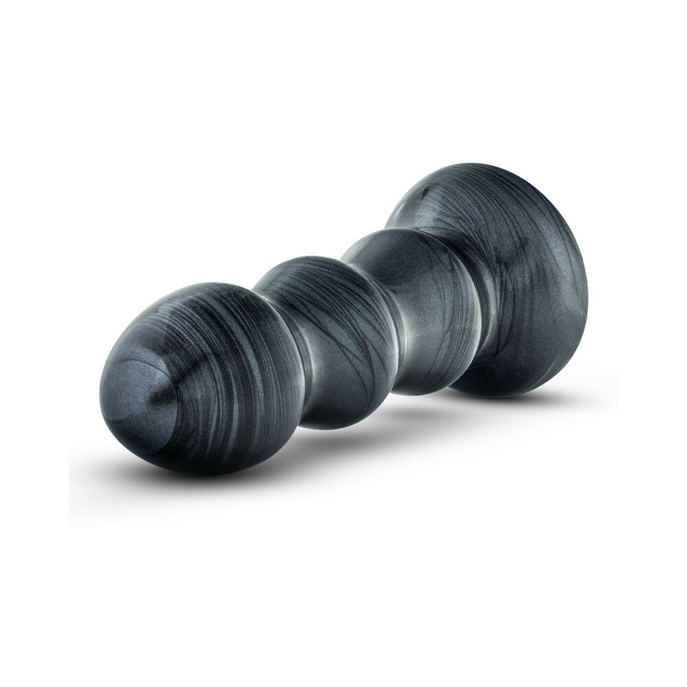 Blush Jet Black Jack 7 inches Anal Plug Carbon Metallic Black
