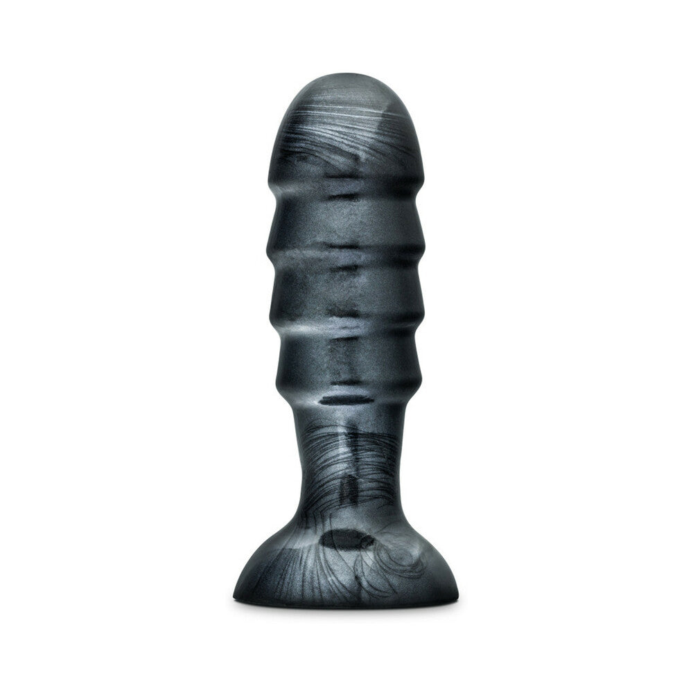 Blush Jet Bruiser 7.5 inches Anal Plug Carbon Metallic Black