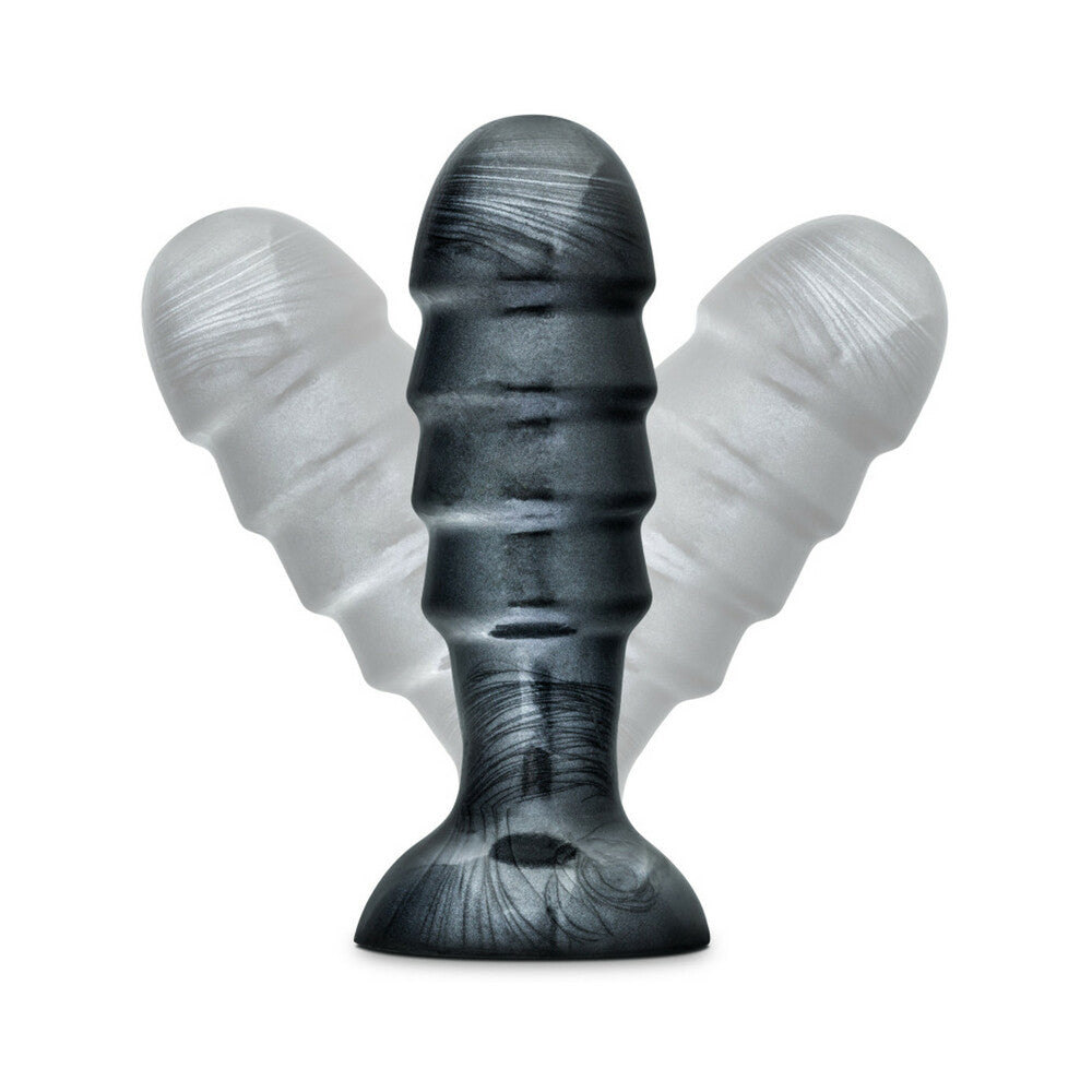 Blush Jet Bruiser 7.5 inches Anal Plug Carbon Metallic Black