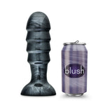 Blush Jet Bruiser 7.5 inches Anal Plug Carbon Metallic Black