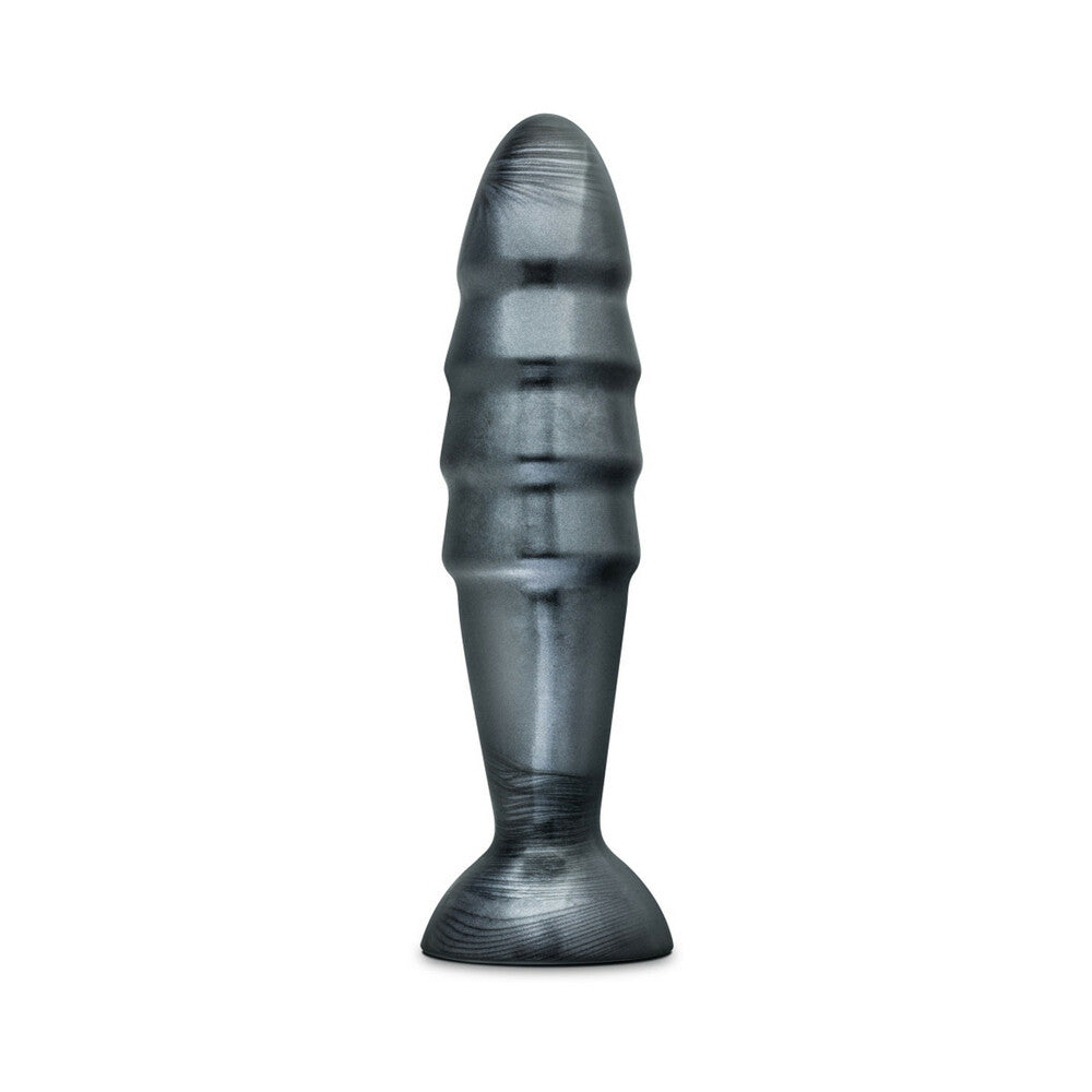 Blush Jet Destructor 10.75 inches Anal Plug Carbon Metallic Black