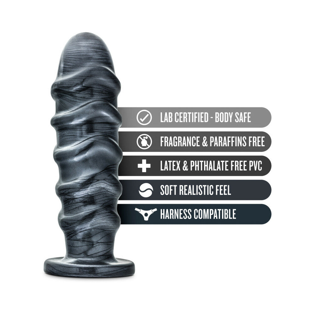 Blush Jet Annihilator 11 inches Anal Plug Carbon Metallic Black