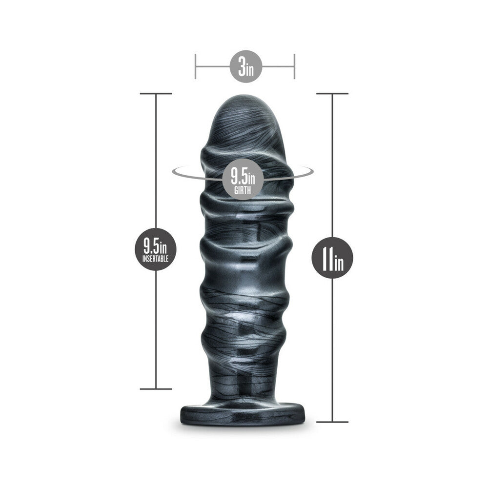 Blush Jet Annihilator 11 inches Anal Plug Carbon Metallic Black