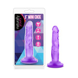 Naturally Yours 5 inches Mini Cock Realistic Dildo Purple