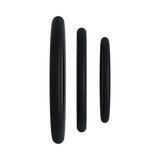 Rock Solid Tri-Pack Rubber Gasket (1.25in, 1.5in, 2in) Black