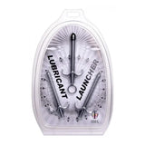 Trinity Vibes Lubricant Launcher Set Of 3 Smoke packaging with three lubricant applicators for precise application.