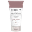 Coochy Sweat Defense Protection Lotion 3.4 Oz in a sleek tube, refreshing and protecting intimate areas from sweat.