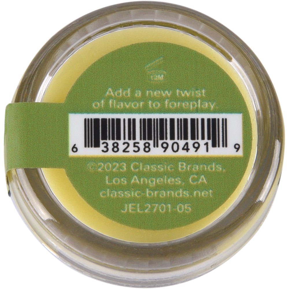 Nipple Nibblers Cocktail Margarita Pleasure Balm 3gm jar with a playful design for flavor-packed foreplay.