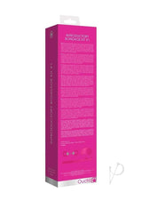 Ouch Introductory Bondage Kit No 1 3 Piece Pink product packaging with details and parts listed.