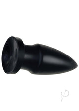 Zero Tolerance Titan Anal Plug Black, a sleek, girthy bullet-shaped anal plug for satisfying sensations.