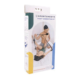 Sportsheets Pivot Connection Kit Restraint Cuffs packaging showing adjustable tethers and cuffs for versatile play.