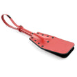 Sportsheets Saffron Studded Spanker in red, designed for impact play and sensation exploration.