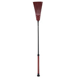 Sportsheets Saffron Fringe Crop Faux Leather impact tool with firm flexible shaft and tassels for various sensations.