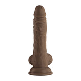 FemmeFunn Vortex Turbo Baller 2.0 8.25 inches Vibrating Rotating Dildo Brown