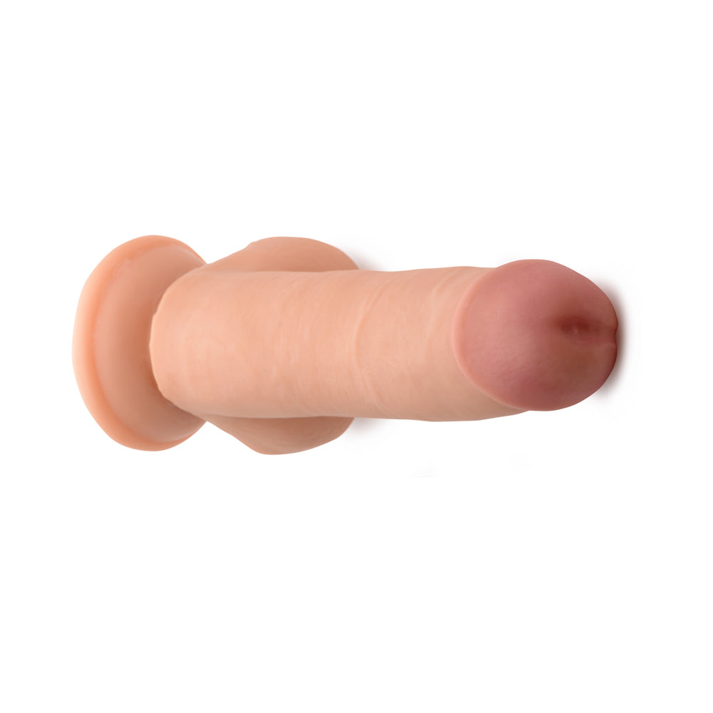 USA Cocks 8 inches Ameriskin Dual Density Dildo Light