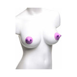 Fantasy For Her Silicone Vibrating Nipple Suck-Hers Purple
