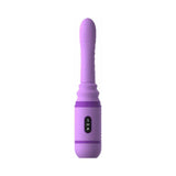Fantasy For Her Love Thrust-Her Rechargeable Silicone Thrusting Vibrator Purple
