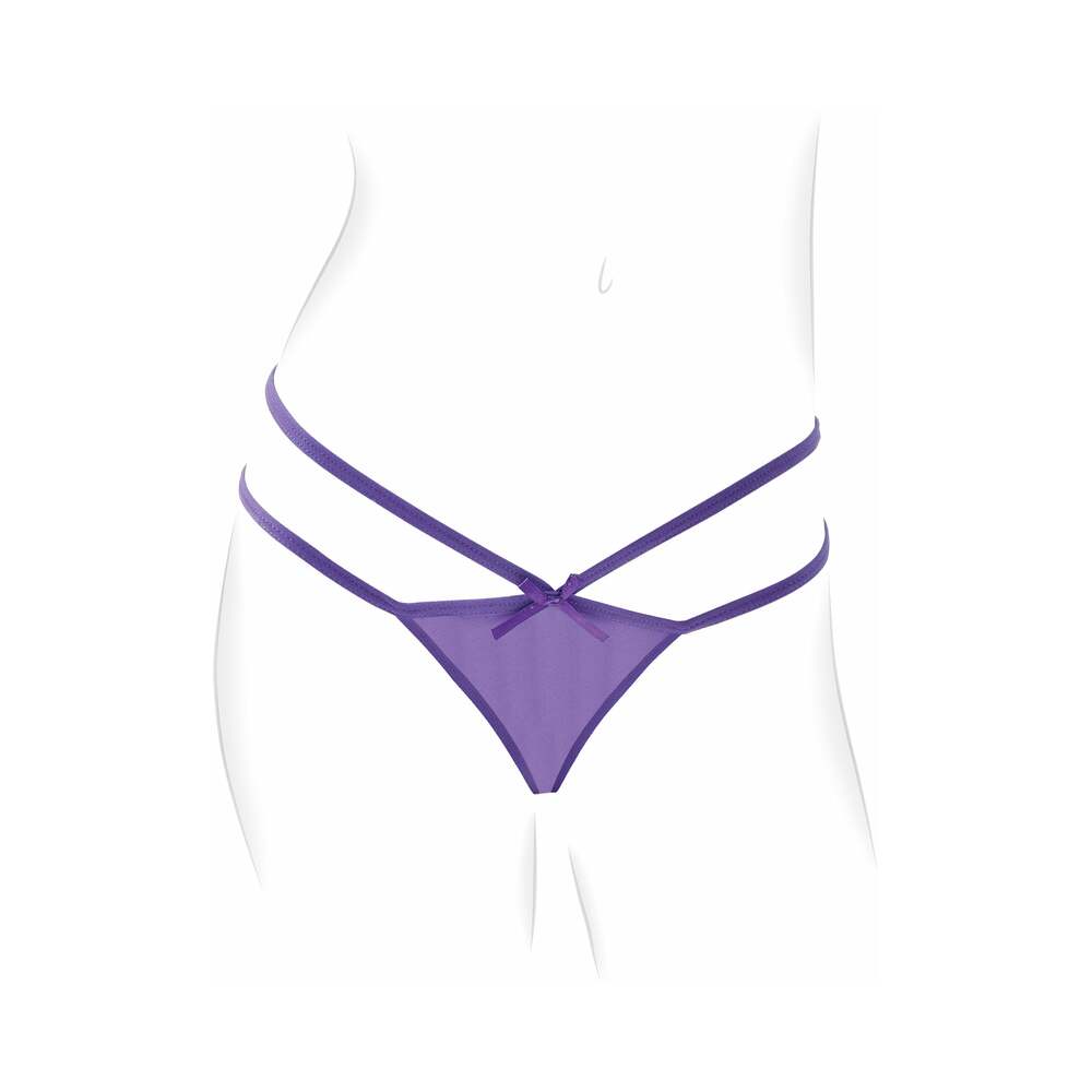 Fantasy For Her Petite Panty Thrill-Her Panty & Vibrator Purple