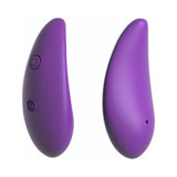 Fantasy For Her Crotchless Panty Thrill-Her & Vibrator Purple