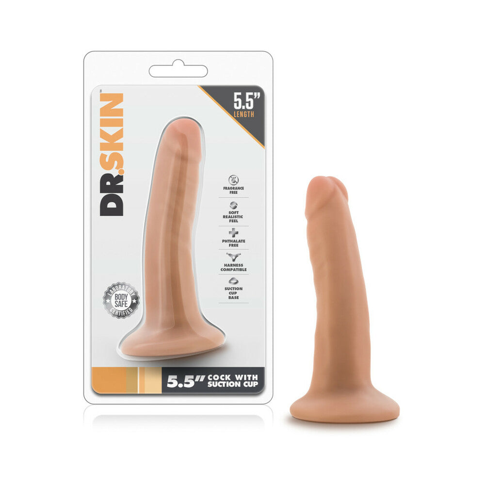 Dr. Skin Realistic 5.5 inches Dildo Beige