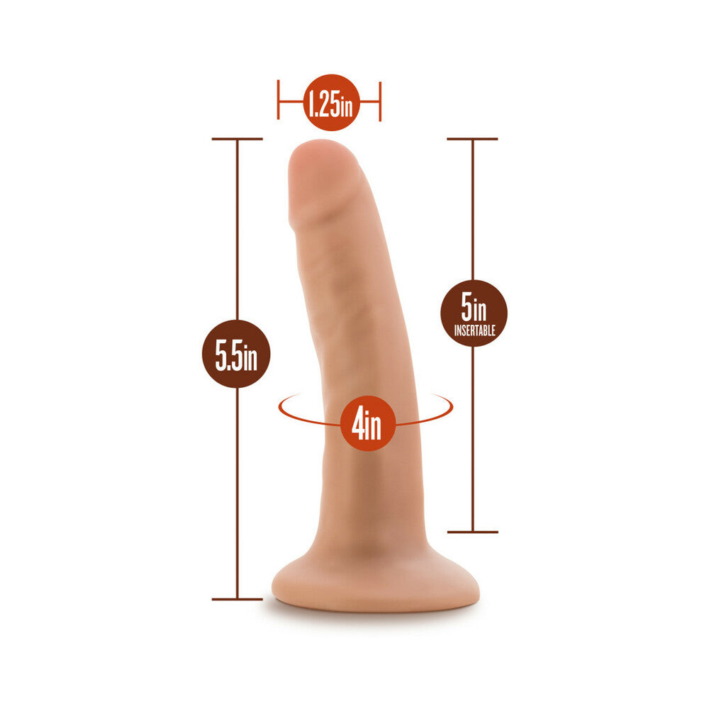 Dr. Skin Realistic 5.5 inches Dildo Beige