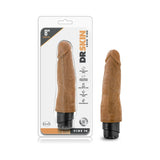 Dr. Skin Vibe 14 Realistic 8 inches Vibrating Dildo Tan