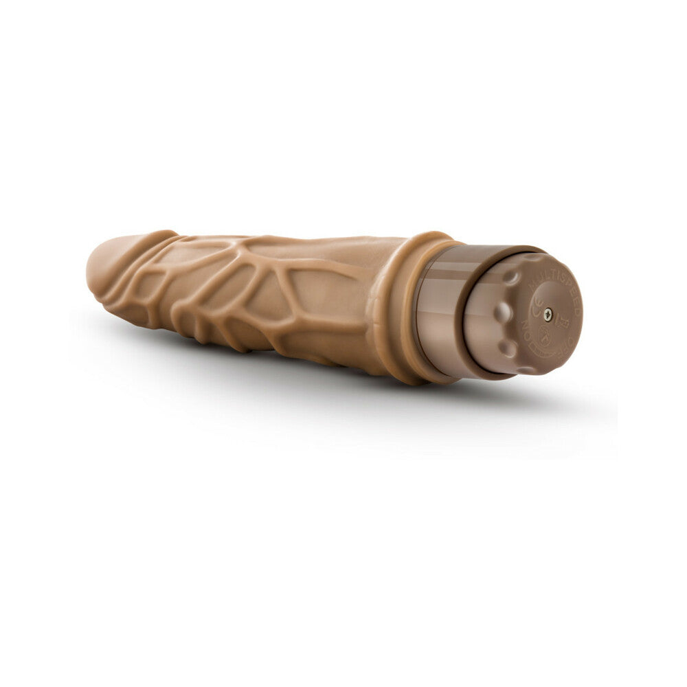 Dr. Skin Vibe 3 Realistic 7.25 inches Vibrating Dildo Tan