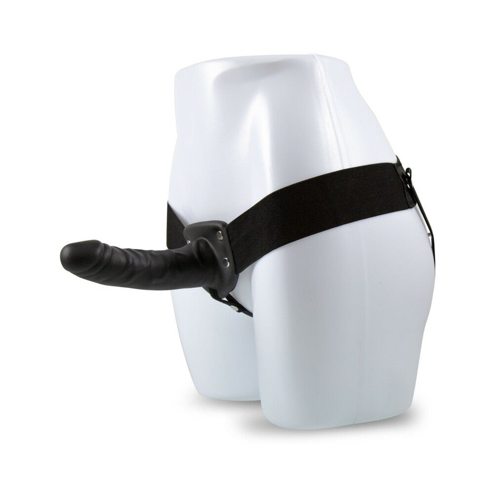 Dr. Skin 6 inches Hollow Strap On Black