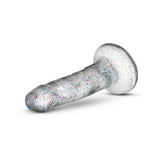 Naturally Yours 5.5 inches Glitter Dong Realistic Dildo Sparkling Clear