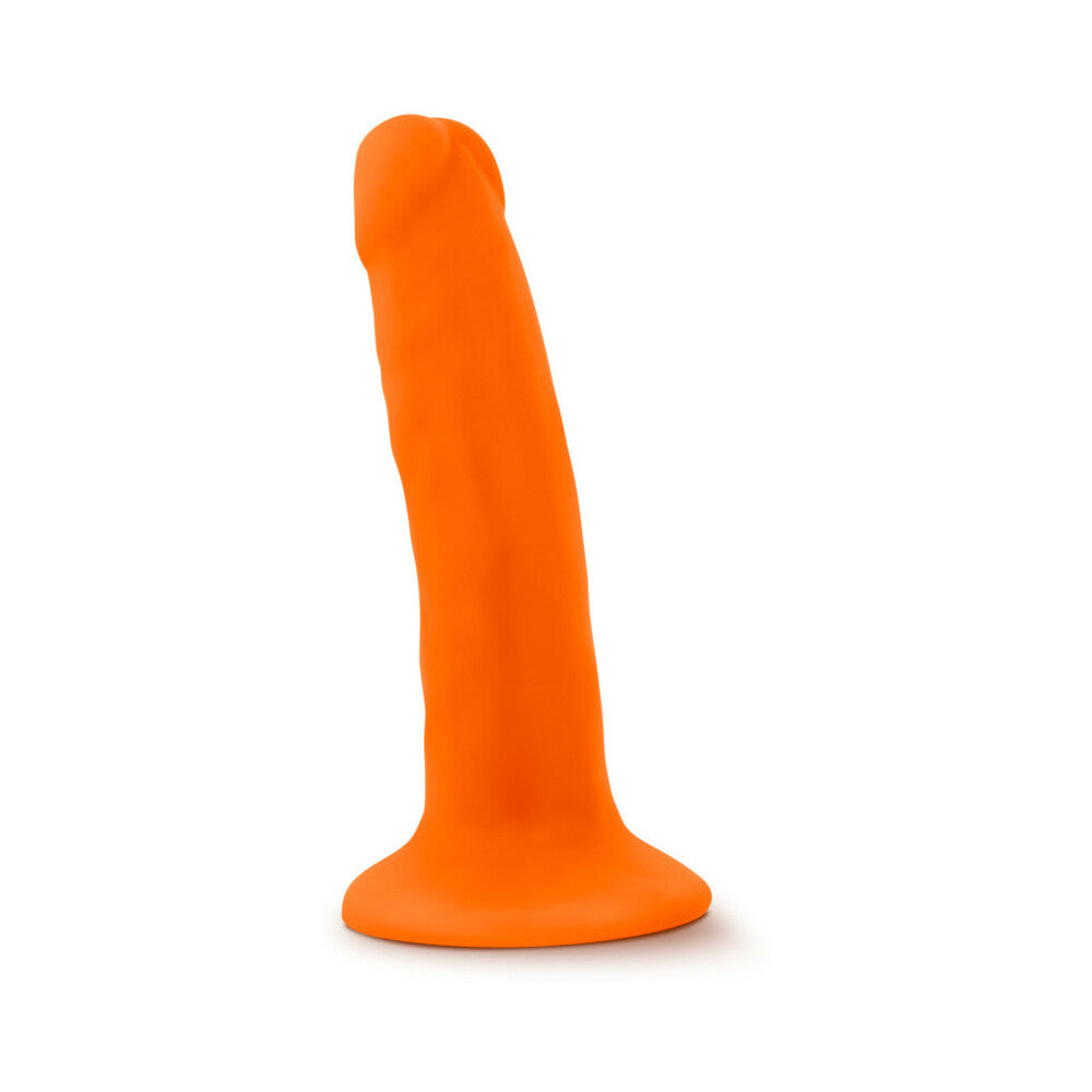 Neo 6 inches Dual Density Dildo Neon Orange