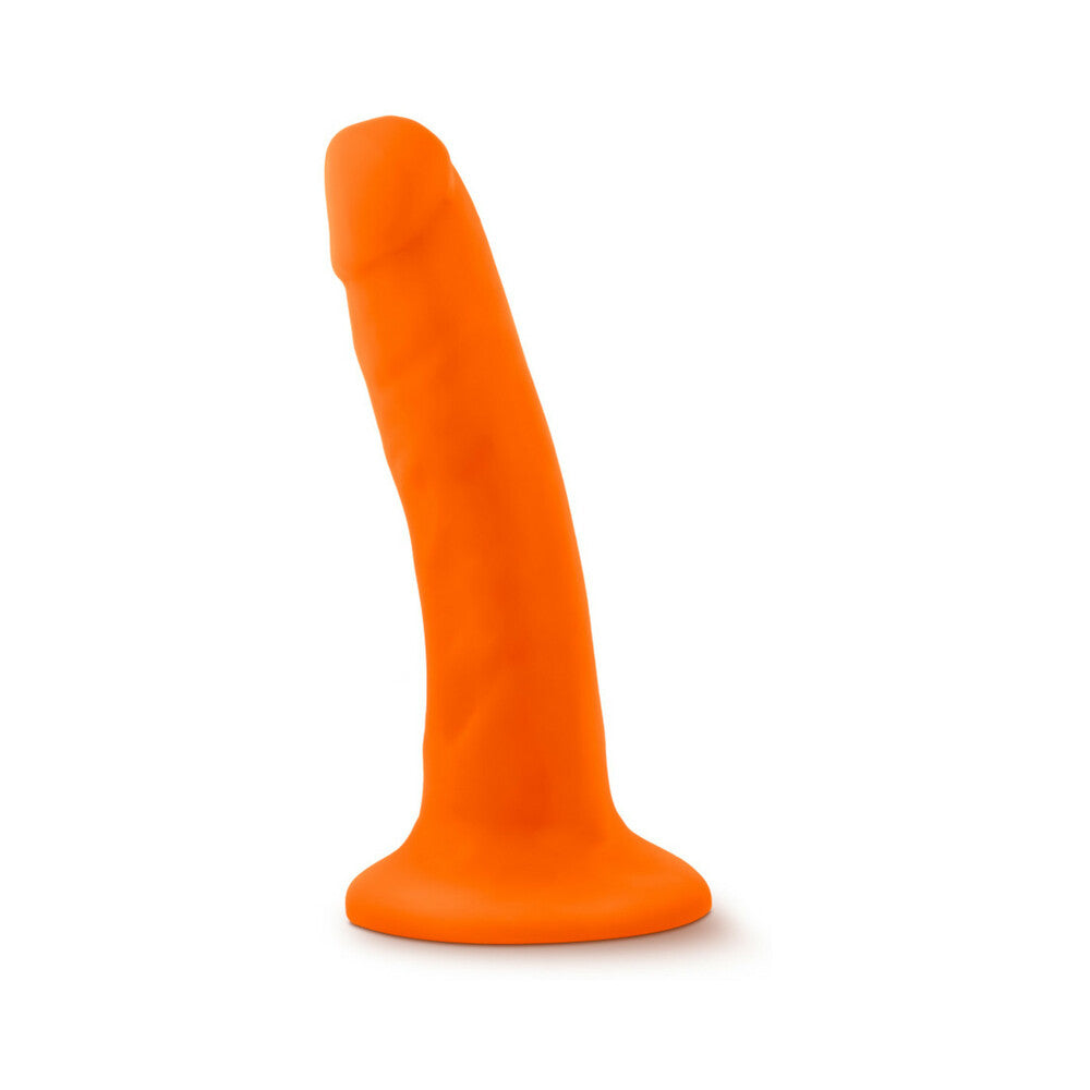 Neo 6 inches Dual Density Dildo Neon Orange