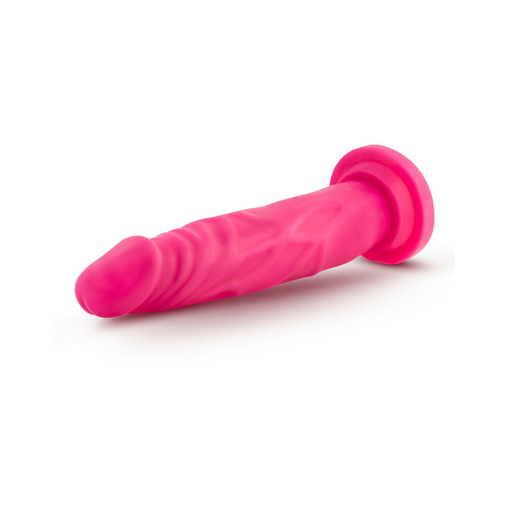Neo 7.5 inches Dual Density Dildo Neon Pink
